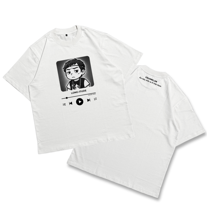 ÁO THUN UNISEX LOCAL BRAND COLONEL LHN12 – Form Rộng Oversize, Cotton Dày, In Chữ